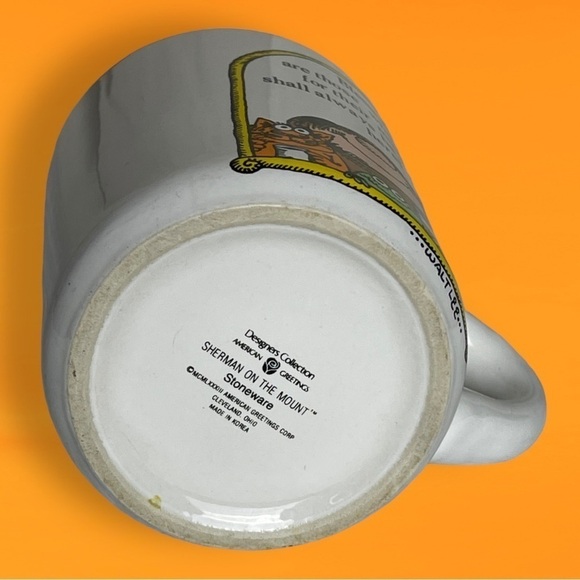 American Greetings Sherman on the Mount Coffee Mug White - Picture 6 of 7